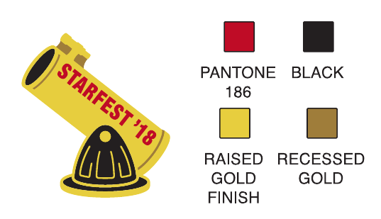 Starfest pin